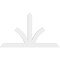Ekena Millwork Richland Architectural Grade PVC Gable Bracket, 84"W x 49"H x 2"D x 6"F, 14/12 Pitch GBP084X49X0206RIC00 - alternate 2